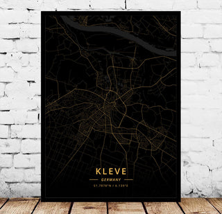 Quadro su tela Città tedesca