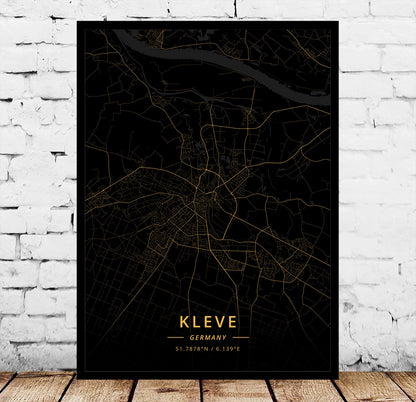 Poster città tedesca