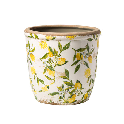 Vaso fiori ceramica retro