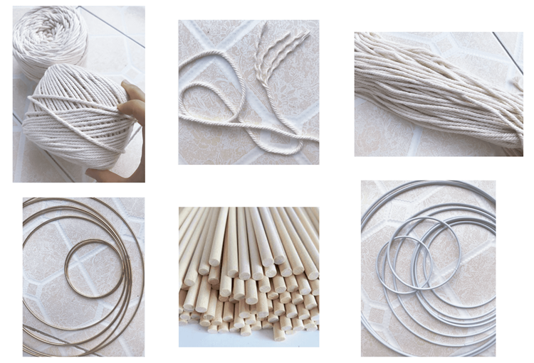 Cestino appeso decorativo