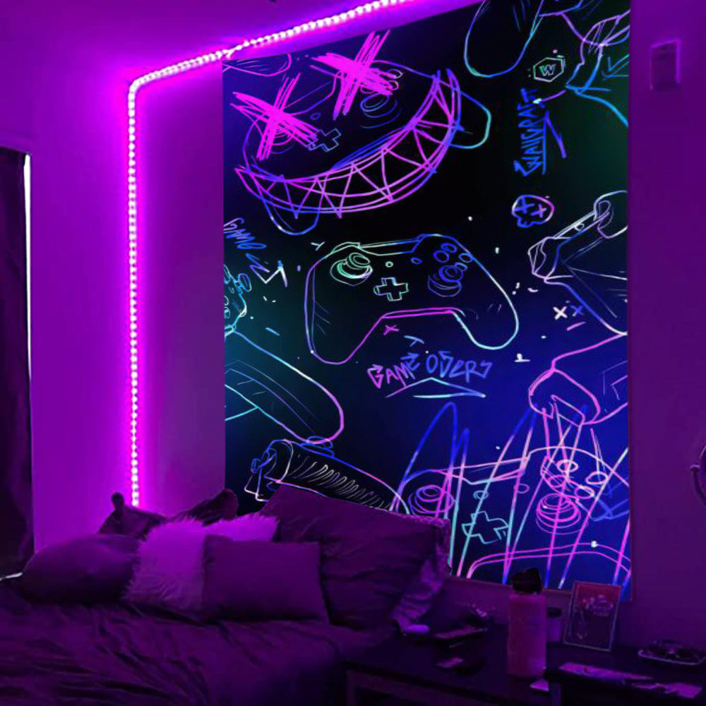 Tappezzeria Scheletro Fluorescente