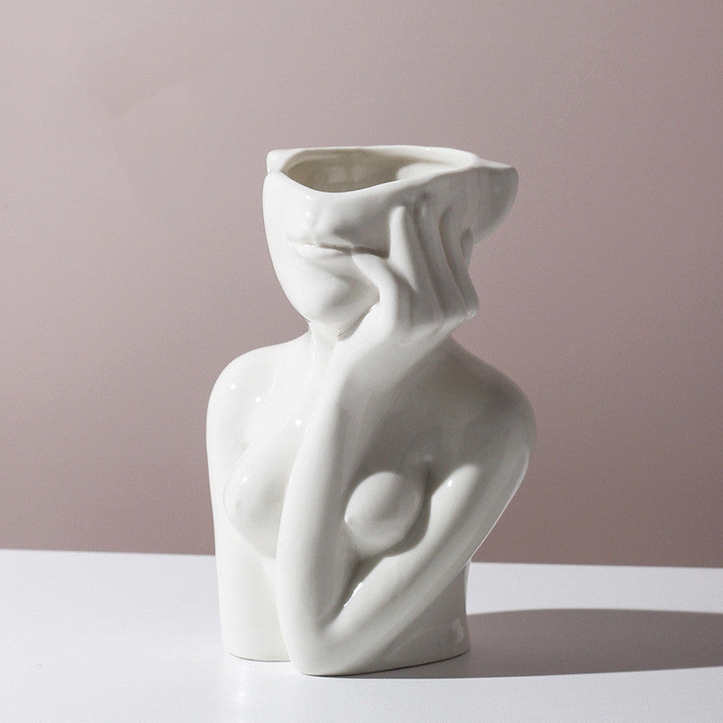 Vaso busto donna