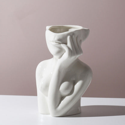 Vaso busto donna