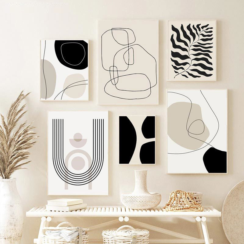 Poster boho astratto