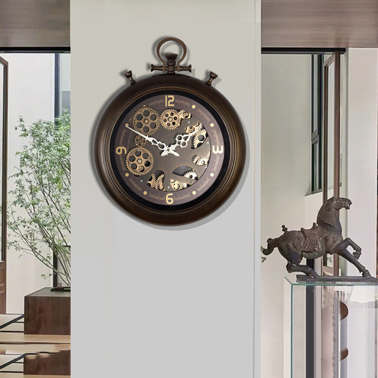 Orologio da parete Steampunk ingranaggi