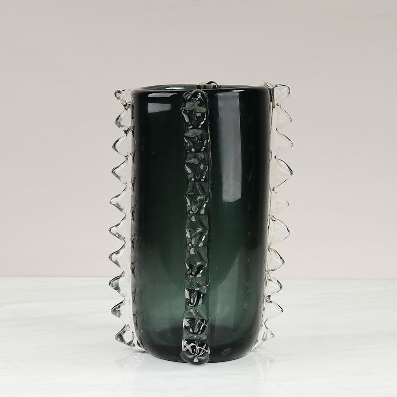 Vaso Spirale Grigio-Verde