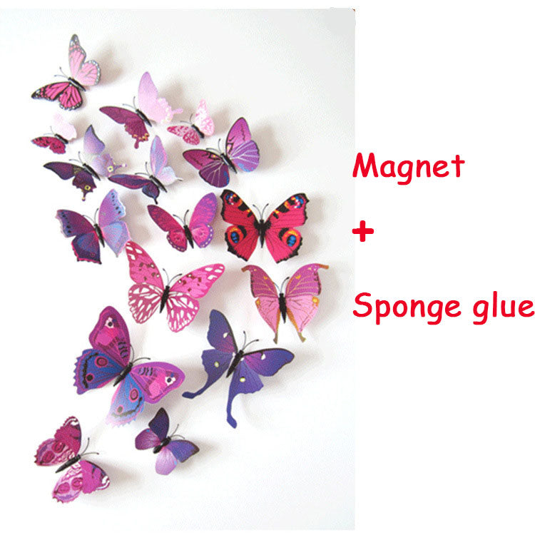 Adesivo farfalle magnetiche