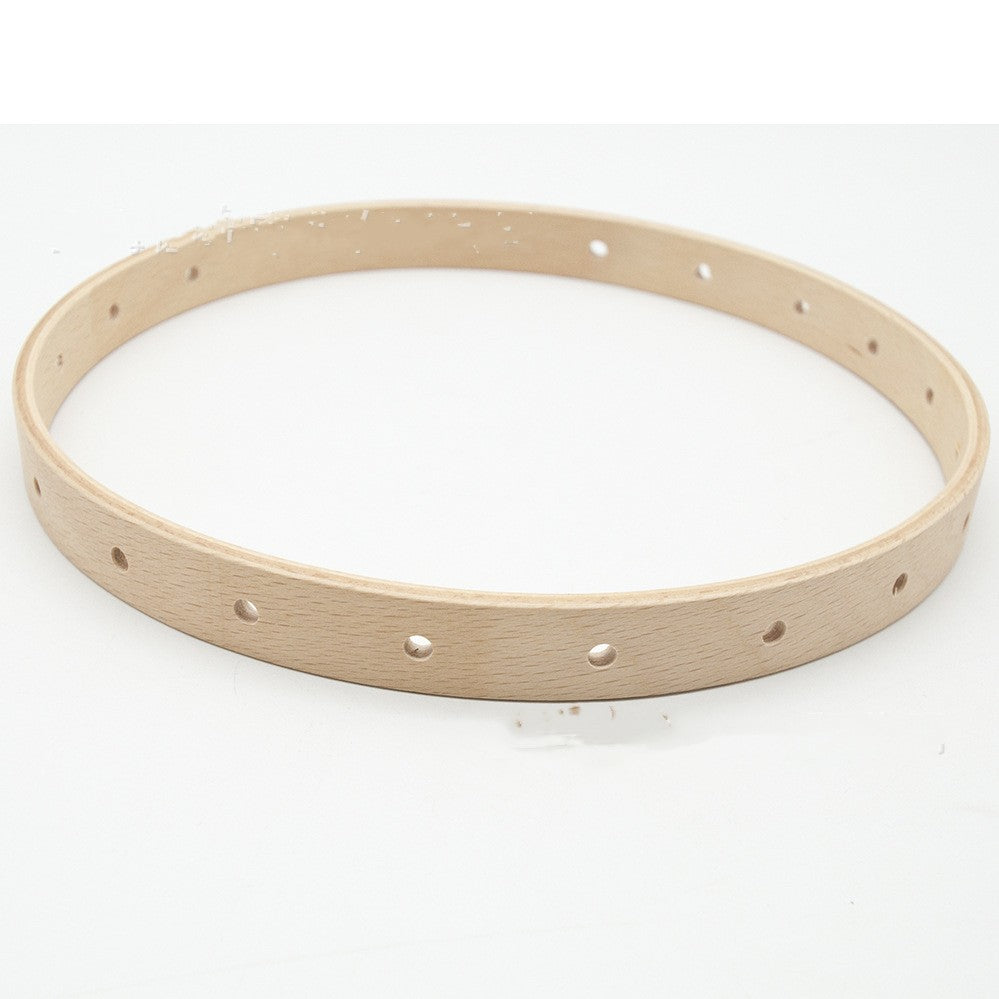 Cornice rotonda tessuta