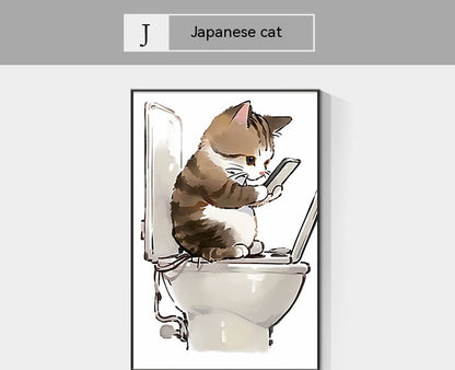 Quadro gatto giapponese