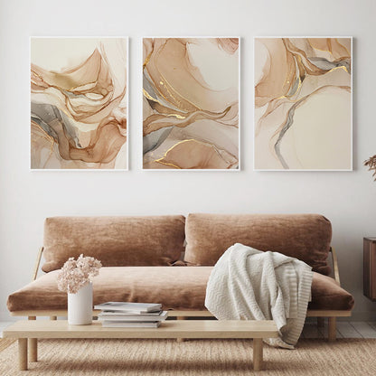 Quadro marmo oro