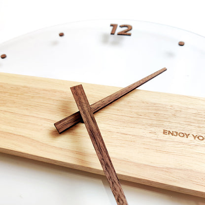 Orologio da parete Design trasparente