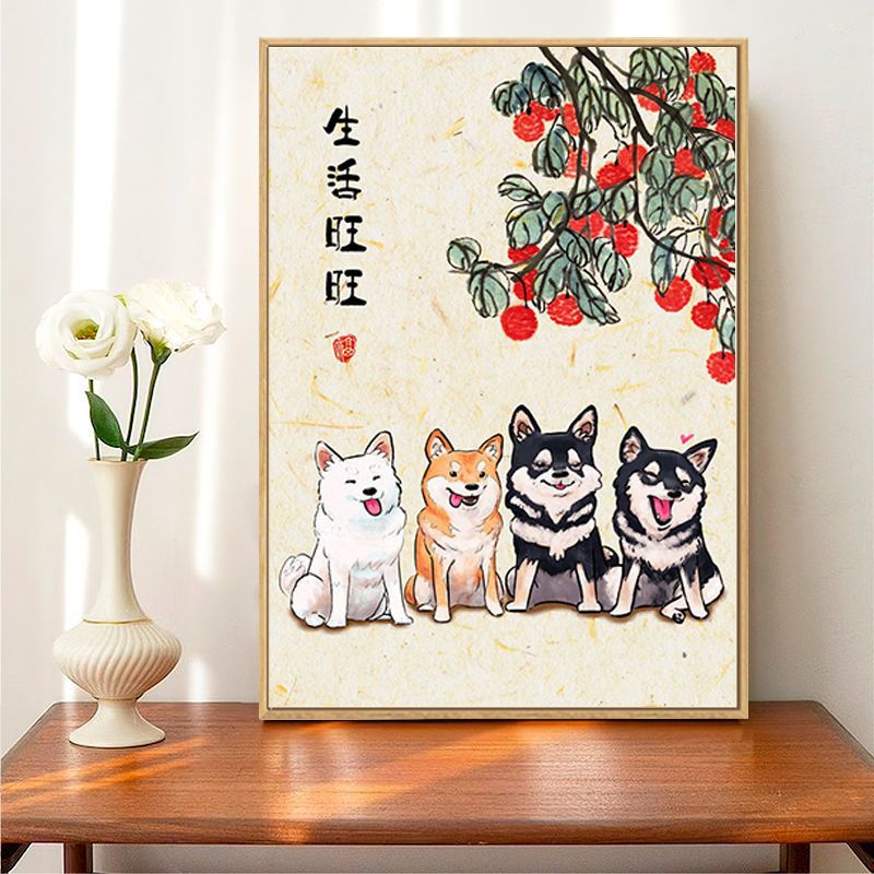 Quadro Shiba Inu