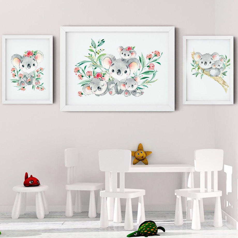 Quadro koala nordico