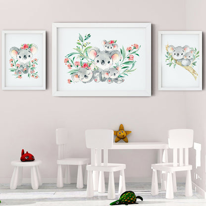 Quadro koala nordico