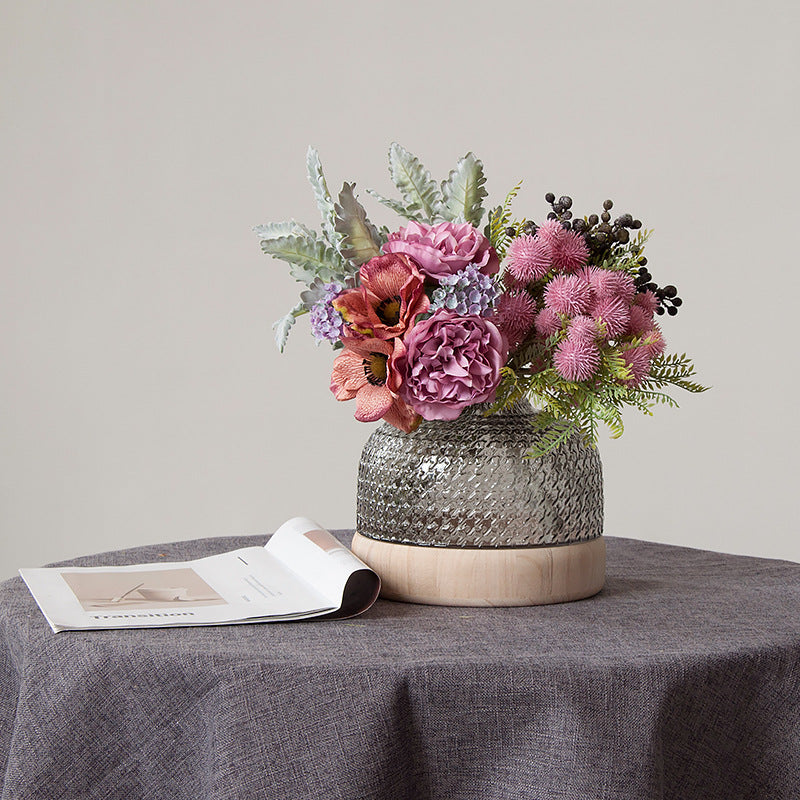 Bouquet peonie finte
