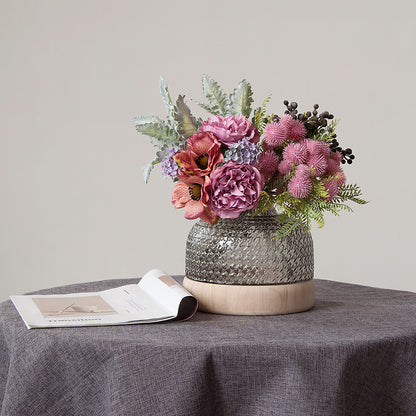 Bouquet peonie finte