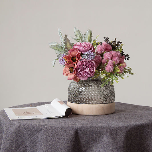 Bouquet peonie finte