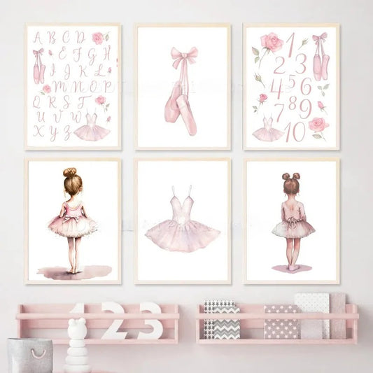 Quadro su tela Ballerina