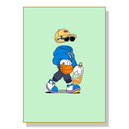 Quadro sport cartoon