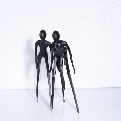 Scultura ferro astratta