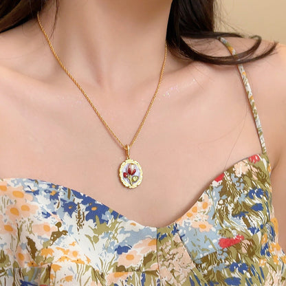 Collana Fiore Vintage