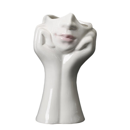 Vaso fiori secchi