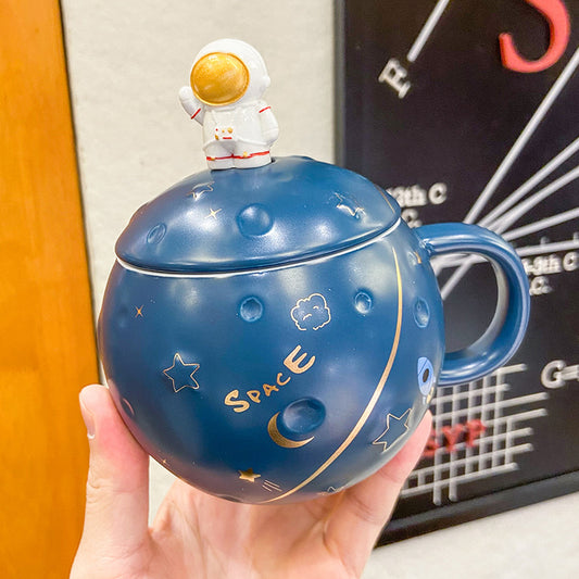 Tazza tema spaziale