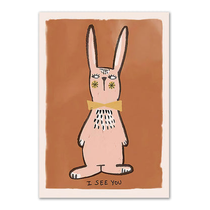 Tela bambini animali