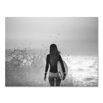 Quadro spiaggia nordico