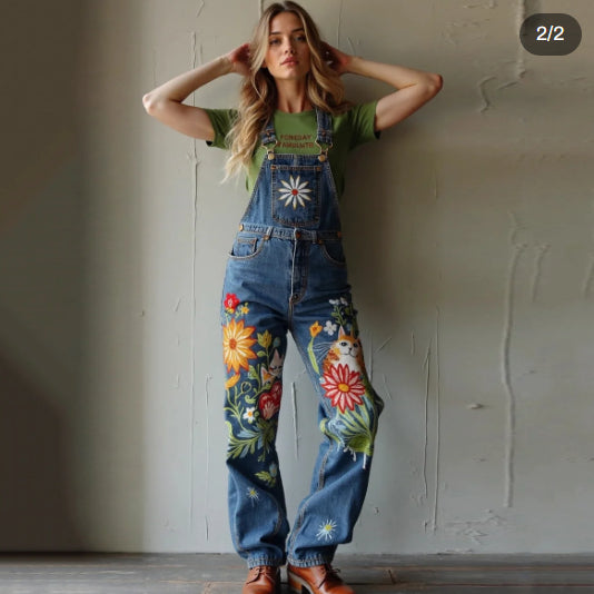 Tuta Vintage Fiori