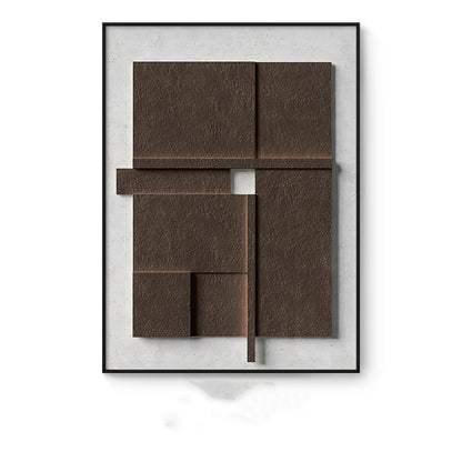 Quadro astratto geometrico