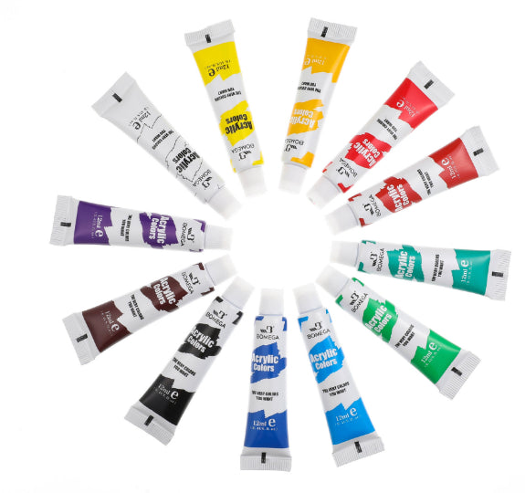 Set 12 colori acrilici