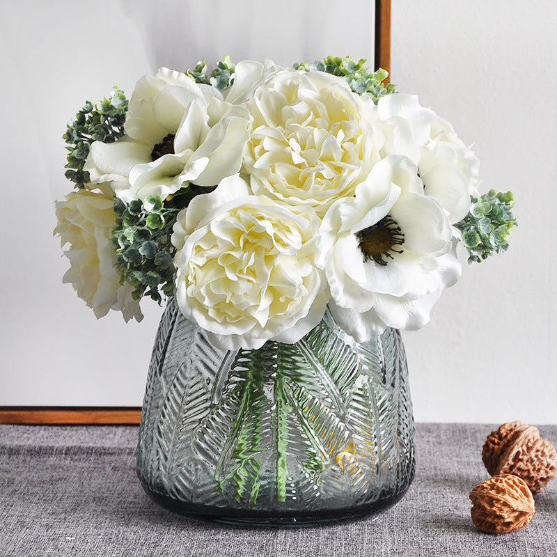 Bouquet peonie finte
