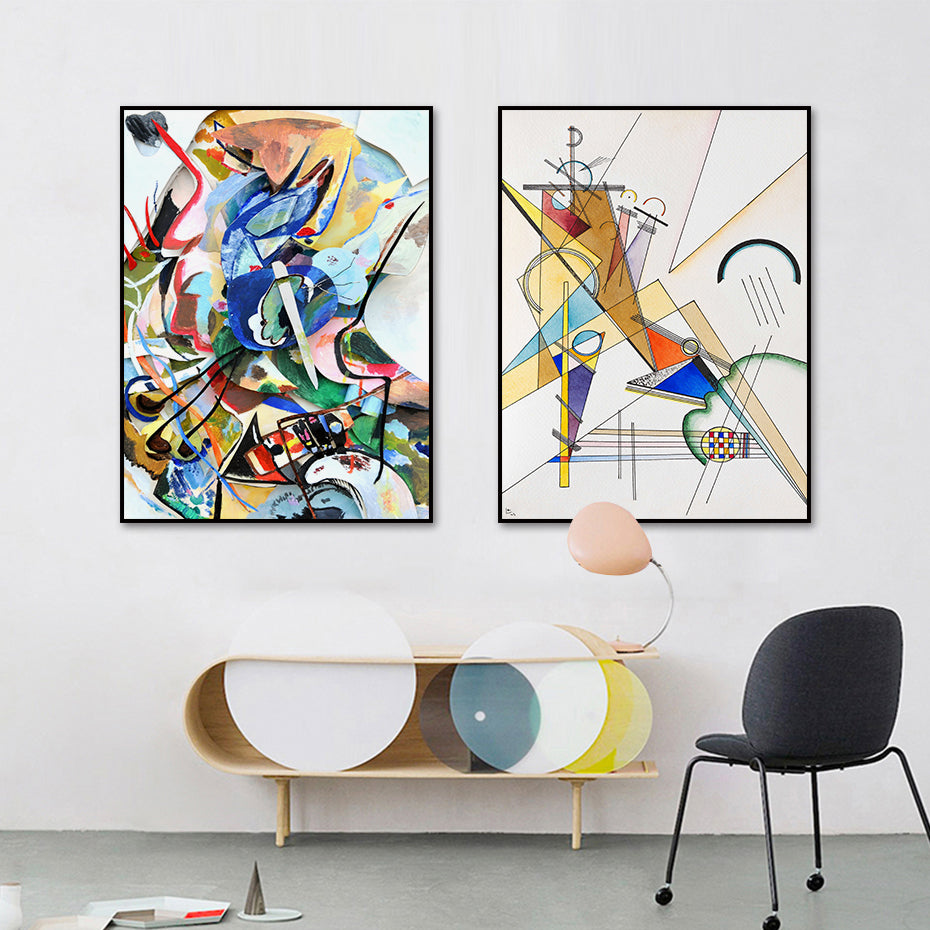 Quadro astratto graffiti