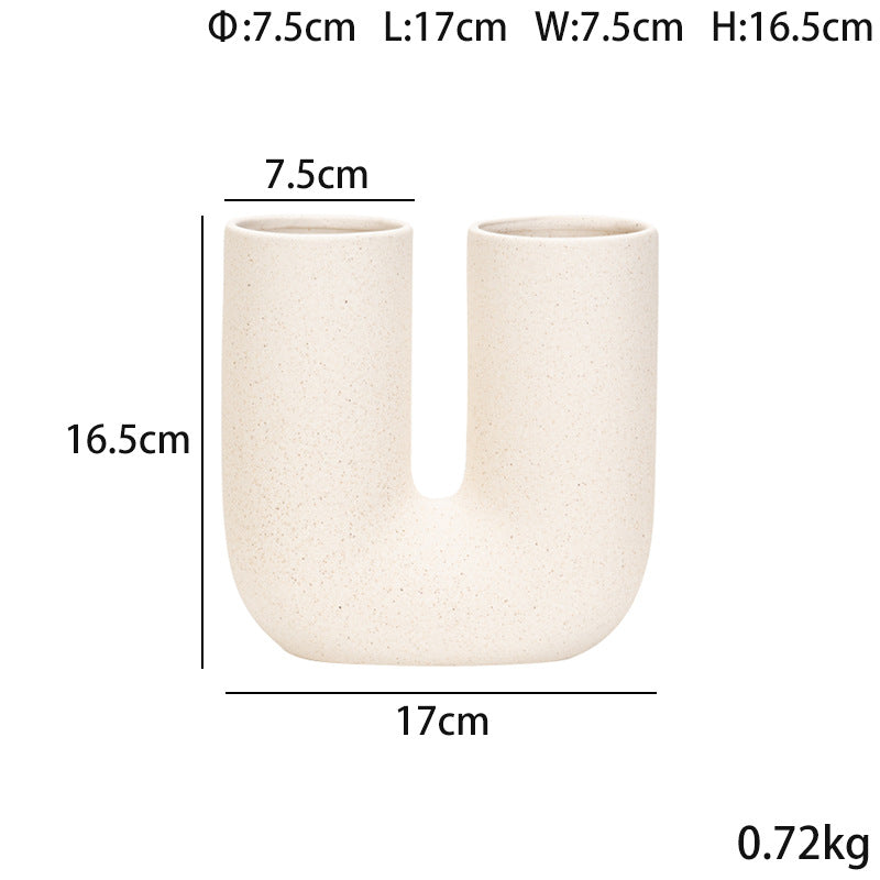 Vaso astratto per ufficio