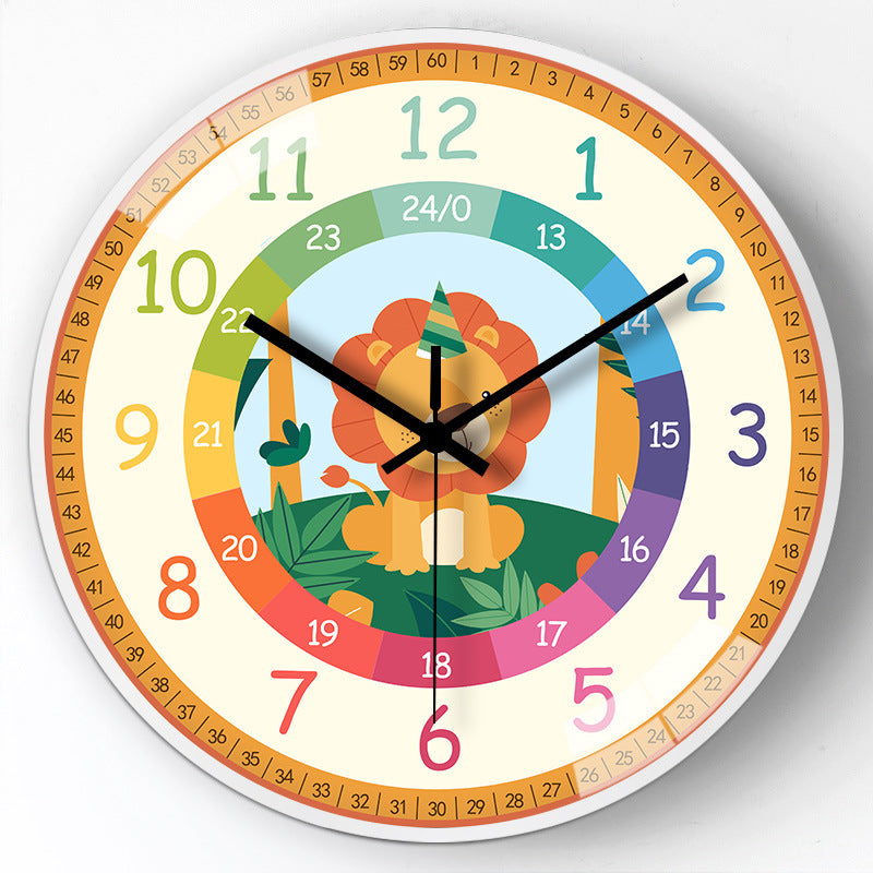 Orologio da parete Polpo marino colorato