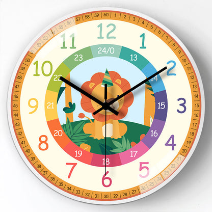 Orologio da parete Polpo marino colorato