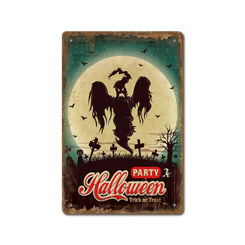 Quadro Halloween ferro