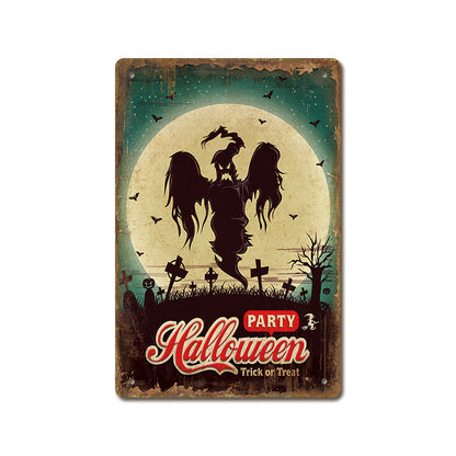 Quadro Halloween ferro