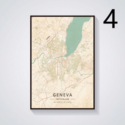 Poster Città Europee
