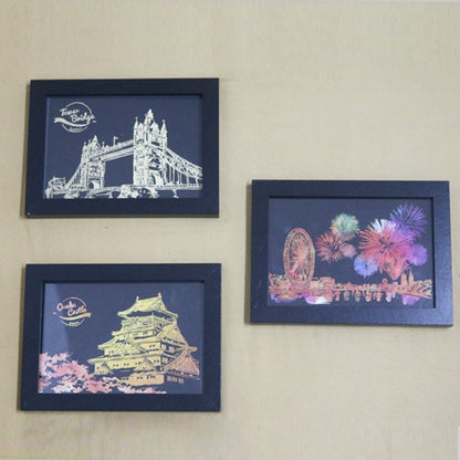 Quadro città notturna