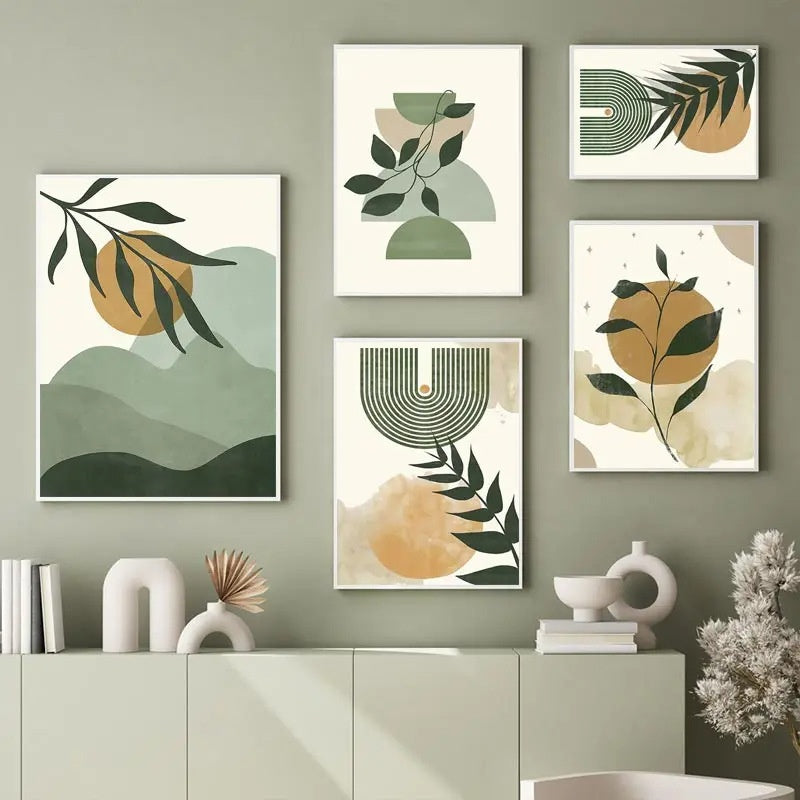 Quadro piante verdi