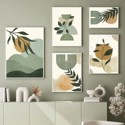 Quadro piante verdi