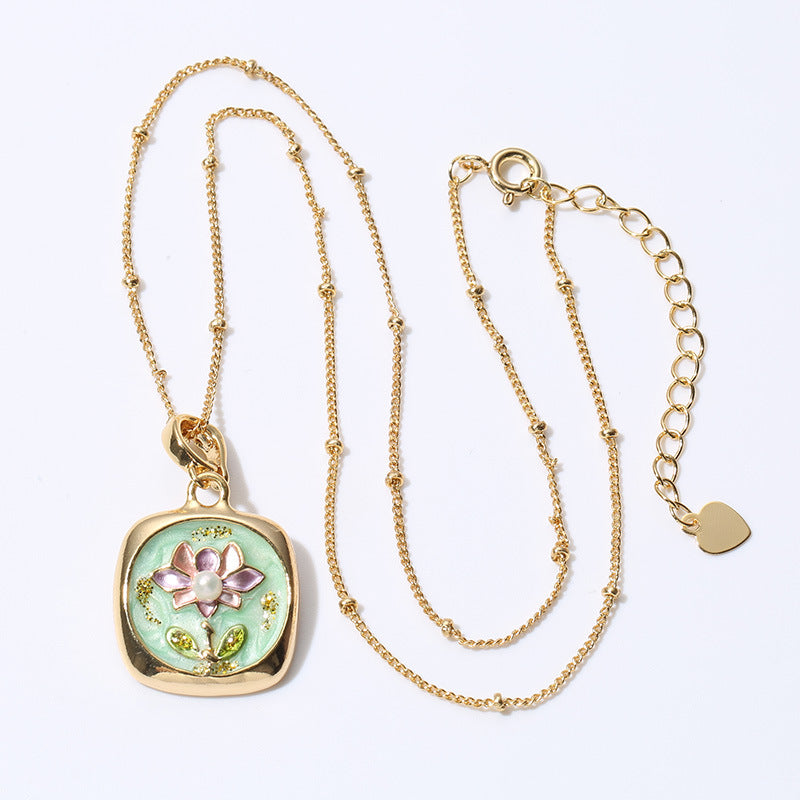 Collana Perla Giardino