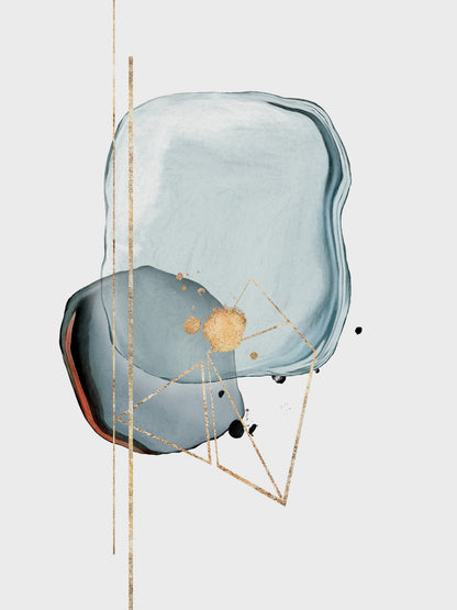 Quadro astratto inchiostro