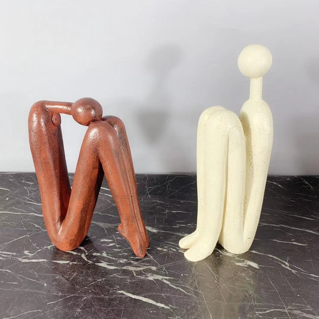 Decorazione ritratto astratto
