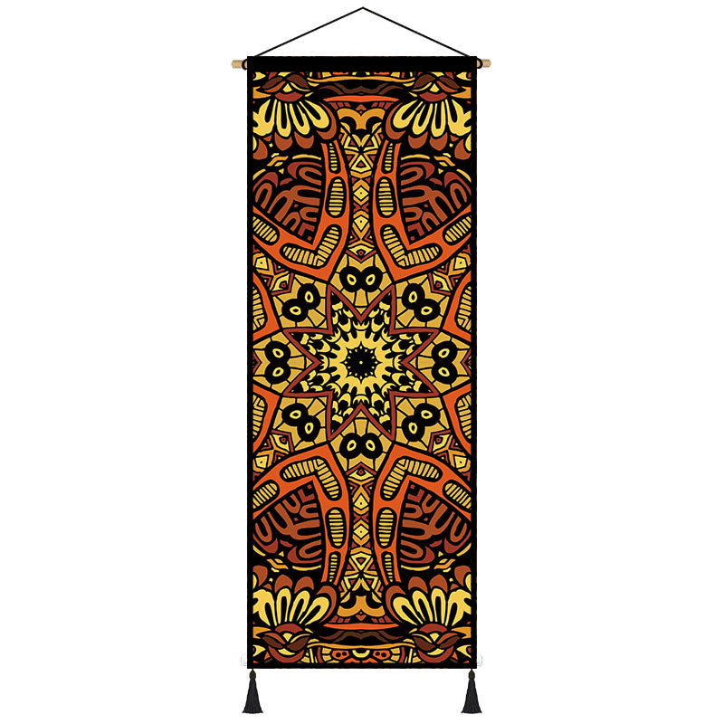 Quadro su tela Mandala indiani colorati