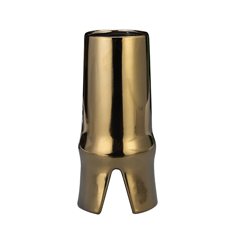 Vaso ceramica geometrico moderno