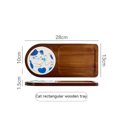 Vassoio colazione legno