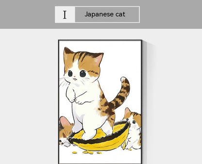 Quadro gatto giapponese
